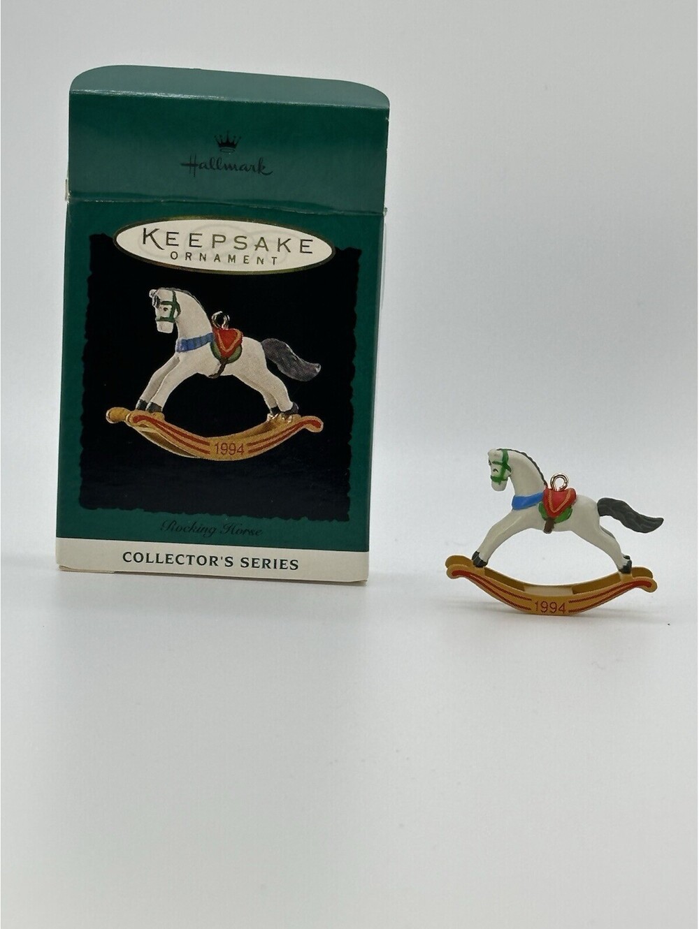1994 Hallmark Rocking Horse #7 Keepsake Ornament Collector Series